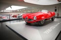 A superb Alfa Romeo 1900 C52 Disco Volante model on display at The Historical Museum Alfa Romeo