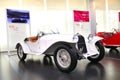 A superb Alfa Romeo 6C 1750 Gran Sport model on display at The Historical Museum Alfa Romeo