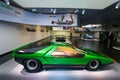 A superb Alfa Romeo Carabo Bertone model on display at The Historical Museum Alfa Romeo Royalty Free Stock Photo