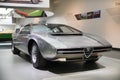 A superb Alfa Romeo Iguana Ital Design model on display at The Historical Museum Alfa Romeo