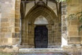 A superb gothic entrance Royalty Free Stock Photo