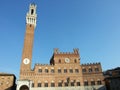 The superb Palazzo Comunale and Torre del Mangia in Siena