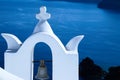 superb sea view through a kopt church in Santorini