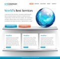 Superb web site design template