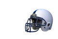 Superbowl Helmet in front of blured background