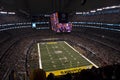 Superbowl XLV at Cowboys Stadium in Dallas, Texas Royalty Free Stock Photo