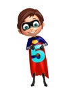 Superboy with 5 Digit