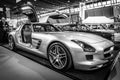 Supercar Mercedes-Benz SLS AMG 6,3 Coupe, 2010.