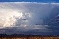 Supercell thunderstorm cumulonimbus cloud