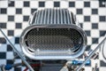 Supercharger air scoop