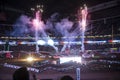 Supercross Opening Ceremonies Royalty Free Stock Photo