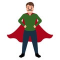 Superdad cartoon character