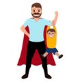 Superdad cartoon character