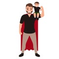 Superdad cartoon character