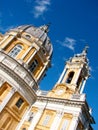 Superga basilica in Turin, Italy Royalty Free Stock Photo