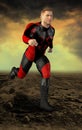 Superhero Action Figure Hero Illustration