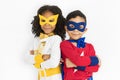 Superhero Adolescence Child Kid Expertise Concept Royalty Free Stock Photo