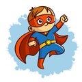 Superhero Baby Boy Fire Sticker