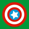 SuperHero Baby capt america shield 07