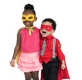 Superhero Boy Girl Costume Carnival Team Concept