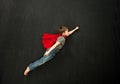 Superhero boy Royalty Free Stock Photo