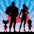 Superhero Family Girls