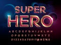 Superhero font