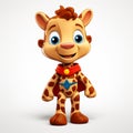 Superhero Giraffe: A Stylized Adventure In 8k 3d