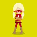 Superhero Girl Blond Iron Girl 05