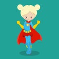 Superhero Girl Blond Supergirl 02