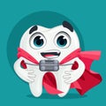 Superhero tooth