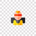 superhero icon sign and symbol. superhero color icon for website design and mobile app development. Simple Element from super hero