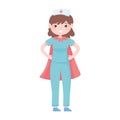 superhero nurse character