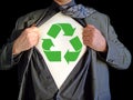 Superhero recycle