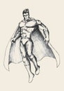 Superhero Royalty Free Stock Photo