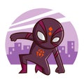 Superhero Spider Sticker