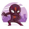 Superhero Spider Sticker