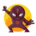 Superhero Spider Sticker