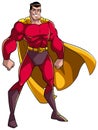 Superhero Standing Tall Royalty Free Stock Photo