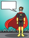 Superhero Talk - Illustration