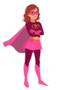 Superhero woman