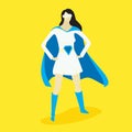 Superhero woman