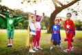 Superheroes Team Confidence Aspiration Concept Royalty Free Stock Photo