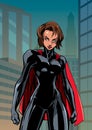 Superheroine Battle Mode City Vertical