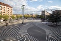 Superkilen Park in Copenhagen, Denmark