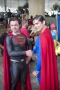 Superman at Baltimore Comicon Royalty Free Stock Photo