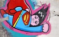 Superman Graffiti