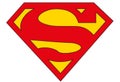 Superman Logo, superhero Royalty Free Stock Photo