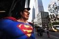 Superman in Manhattan New York