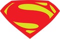 Superman New Logo Royalty Free Stock Photo